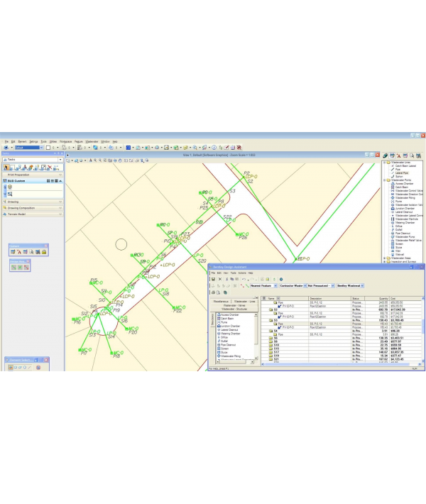 Bentley OpenUtilities Map
